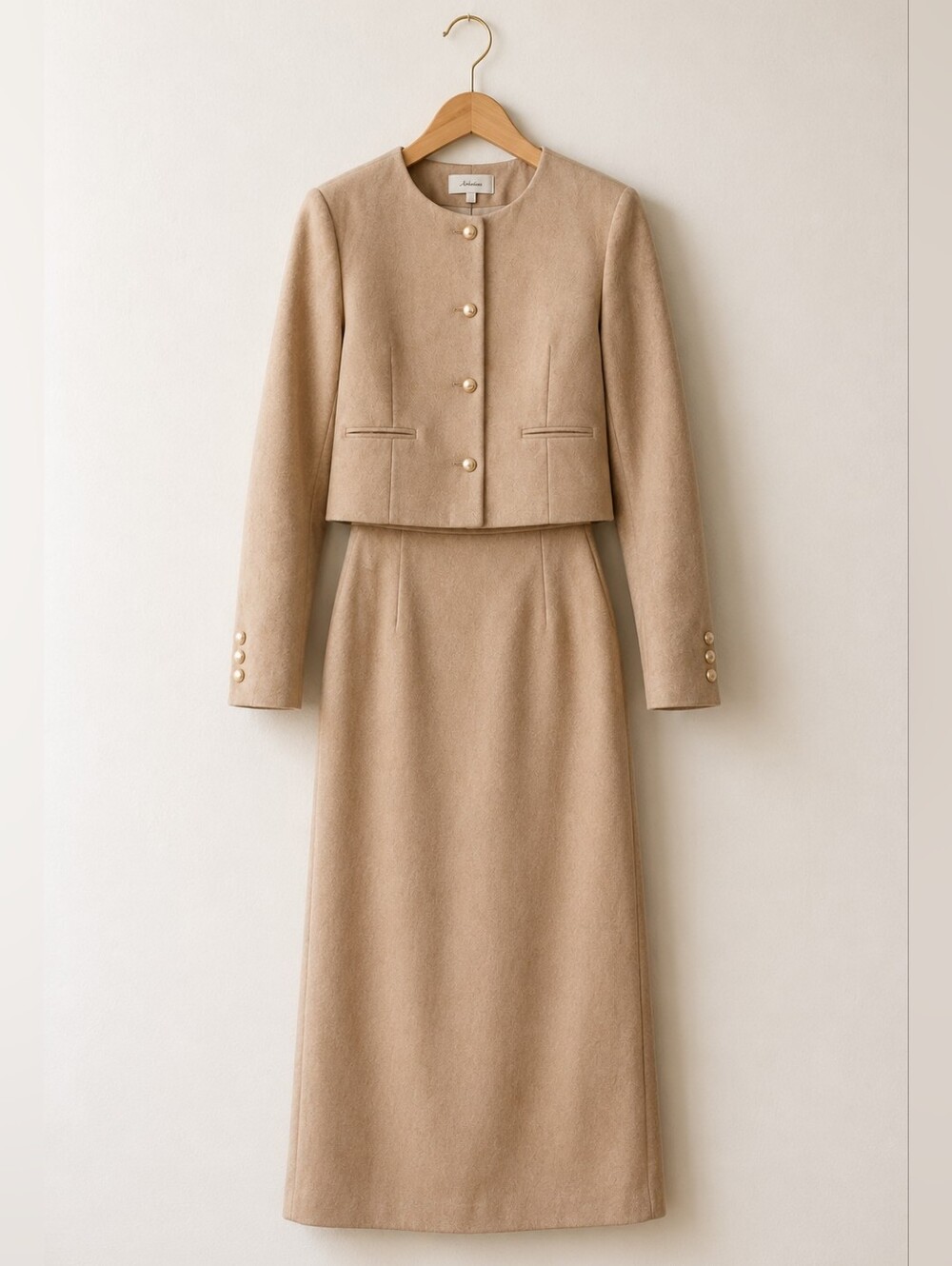 Blazer & Pencil Skirt Suit Set Small